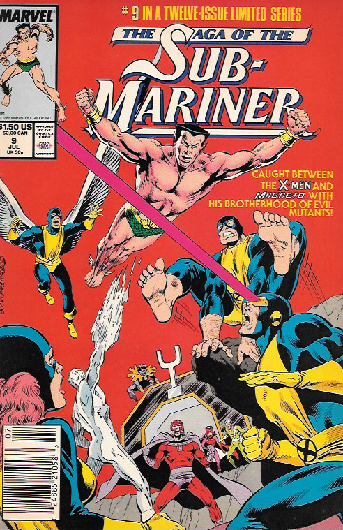 Saga of the Sub-Mariner  # 9 Marvel Comic