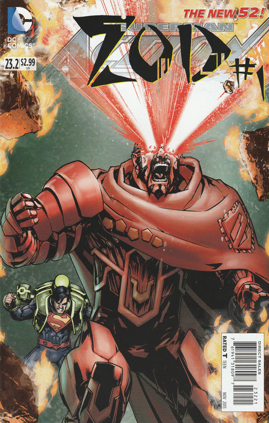 Action Comics # 23.2 DC Comics The New 52! Vol. 2 Zod Standard Cover