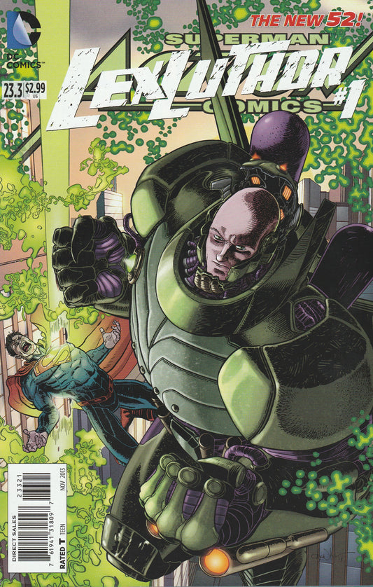 Action Comics # 23.3 DC Comics The New 52! Vol. 2 Lex Luthor Standard Cover