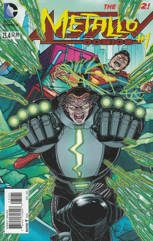 Action Comics # 23.4 DC Comics The New 52! Vol. 2 Metallo Standard Cover