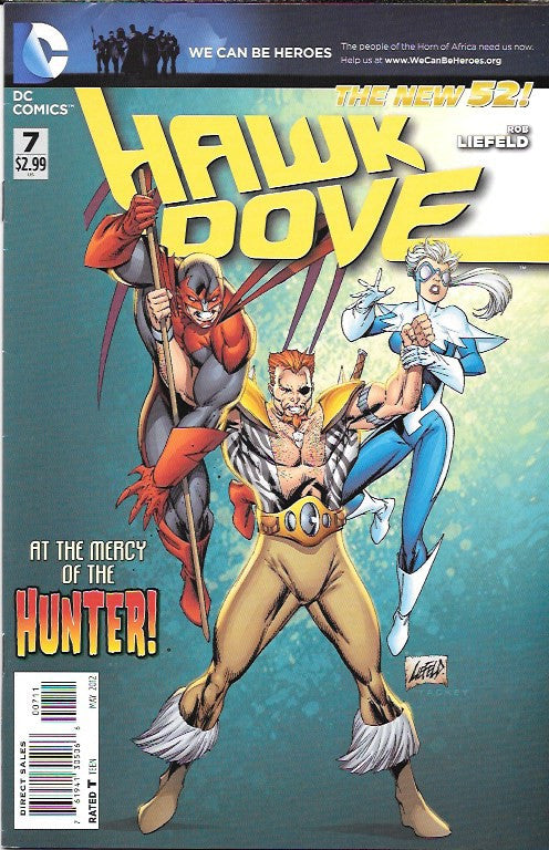 Hawk And Dove # 7 DC Comics The New 52! Vol 5