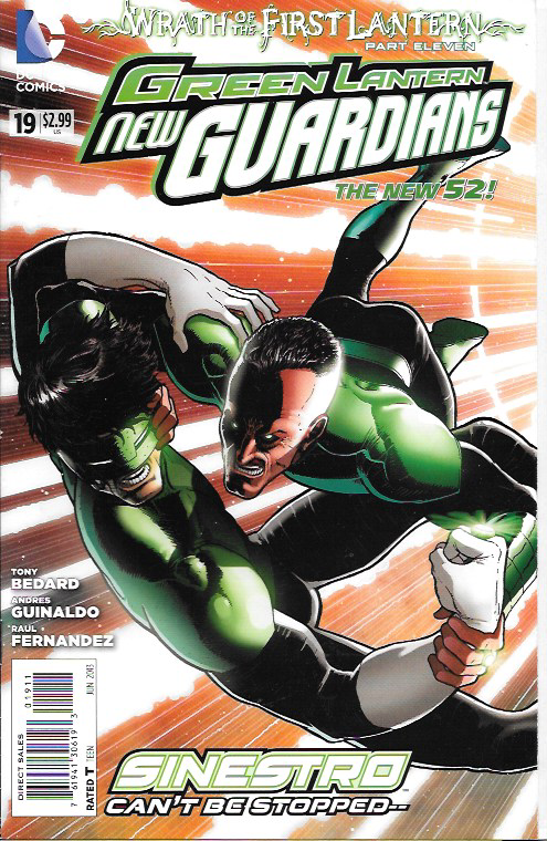 Green Lantern: New Guardians # 19 DC Comics The New 52!